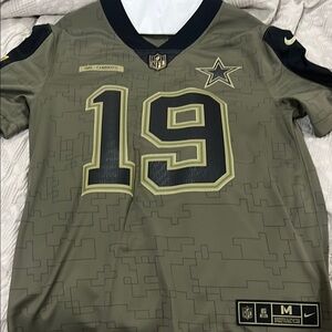 Dallas Cowboys Nike NFL Salute to Service Jersey - Olive